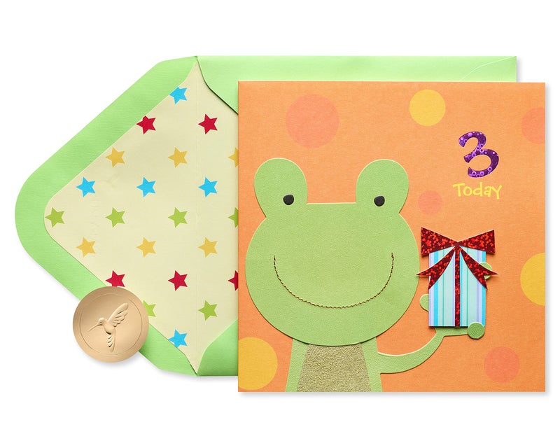 Papyrus 3rd Birthday Card (Hoppiest Birthday Ever) - Image 1
